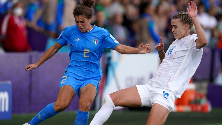 Italy Women 1 – 1 Iceland Women