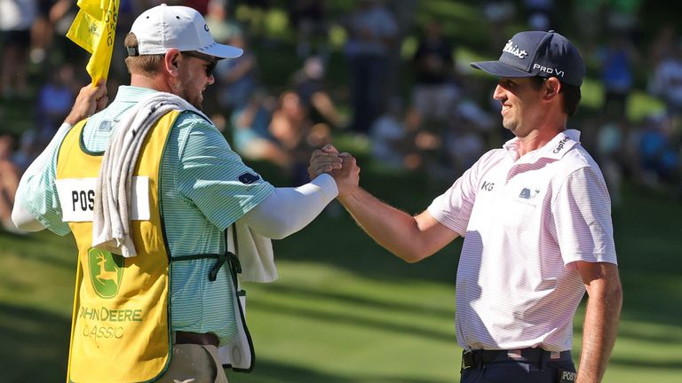 JT Poston completed a three-shot victory at the John Deere Classic