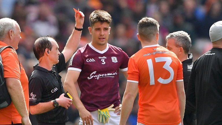 Kelly on red card after Armagh melee: 'He had to pick someone'