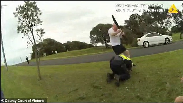 ‘King Of Australia’ Victorian cop basher pushed over edge by Covid lockdown