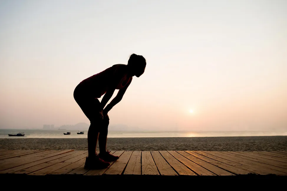 Tired Runner Silhouette