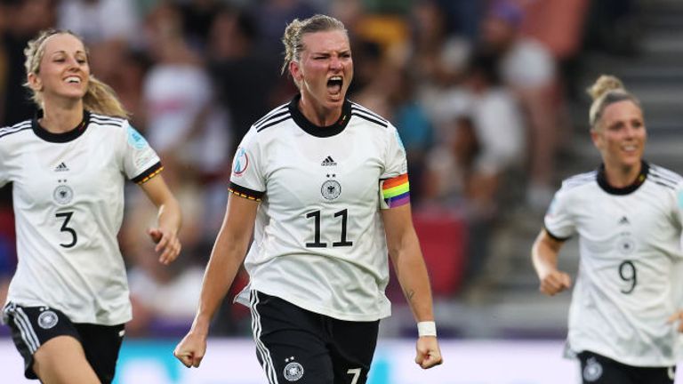 Alexandra Popp doubled Germany&#39;s advantage