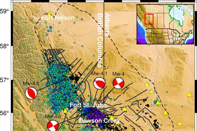 New map shows where fracking-induced earthquakes could hit in Canada
