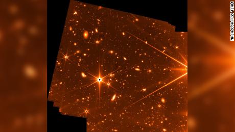 This test image was taken by Webb&#39;s Fine Guidance Sensor  over a period of eight days at the beginning of May. It shows how Webb can capture detailed images of very faint objects.