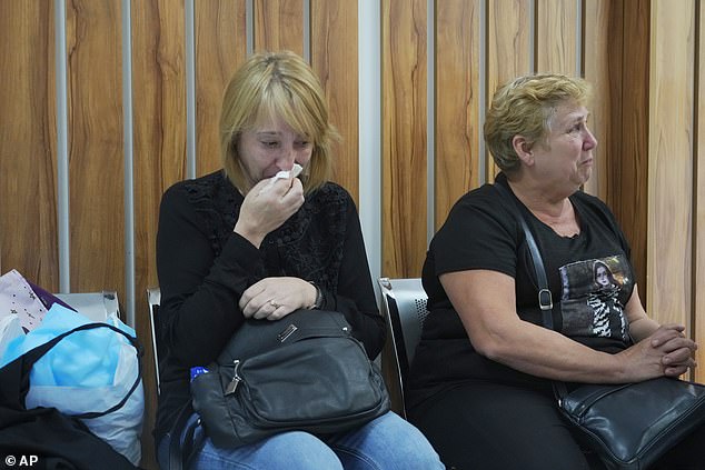 ‘She was reaching for her daughter, and Liza was dead’: Great-aunt of Russian rocket victim cries