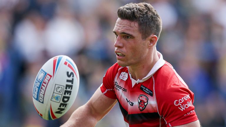 Brodie Croft has rediscovered his excitement for playing rugby league at Salford