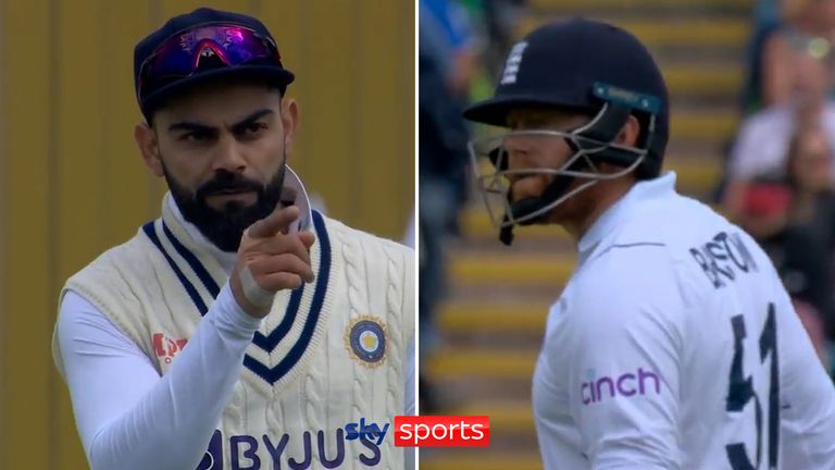 Tempers flare between Jonny Bairstow and Virat Kohli | Video | Watch TV Show