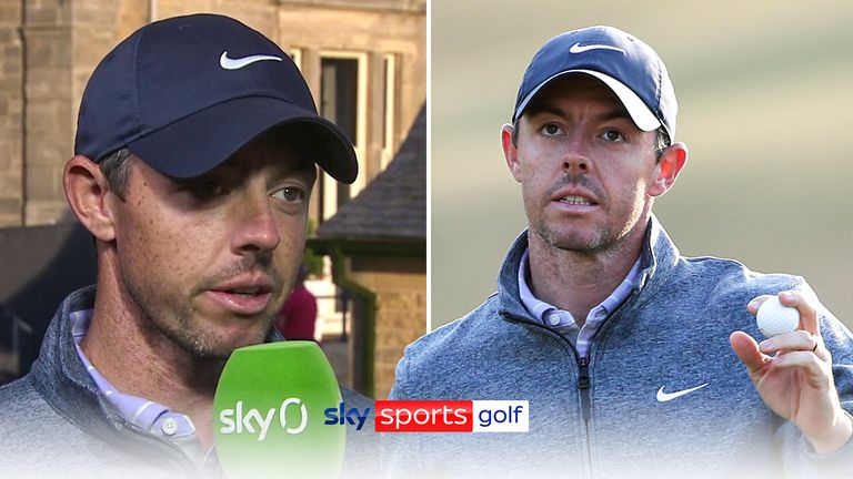 Rory McIlroy is excited for the weekend ahead as he searches for his fifth major win at The Open Championship