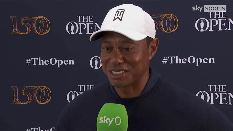 Tiger Woods tells Sky Sports he has no plans to retire at the moment but admits this may his last chance to win an Open at St Andrews