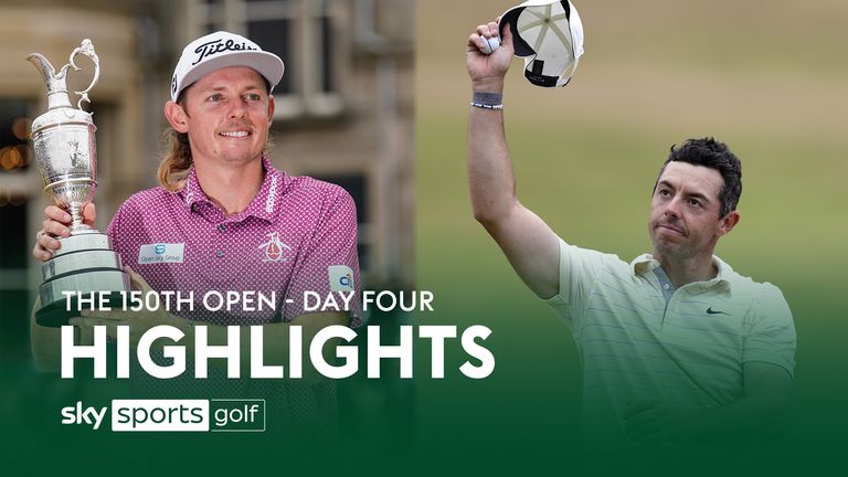 The best of the action from a thrilling final round of The 150th Open Championship from St Andrews in 2022