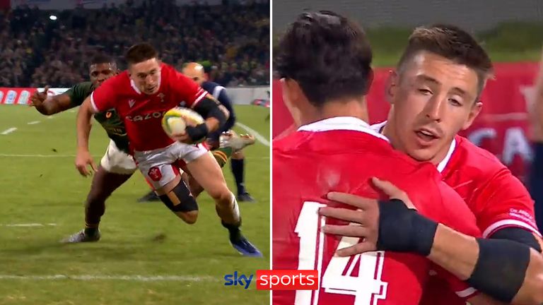 Wales convert dramatic last minute try to clinch historic victory in South Africa! | Video | Watch TV Show