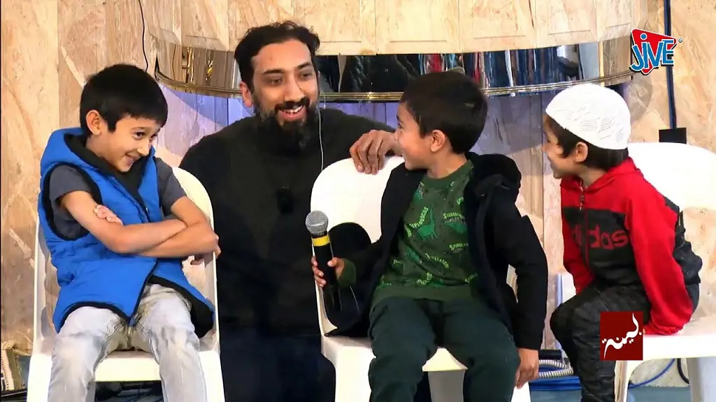 Nouman Ali Khan on Kids programme