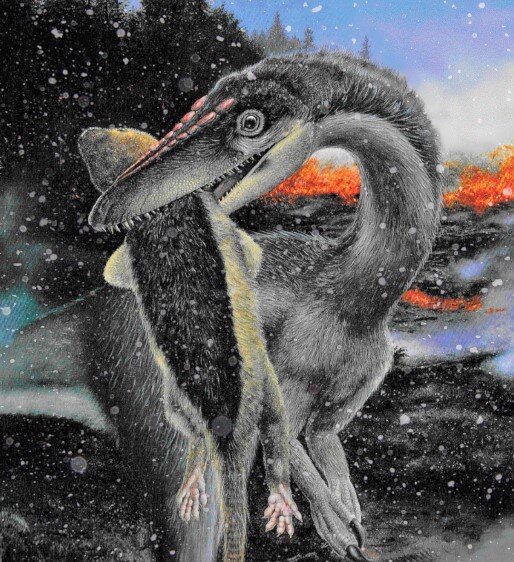 Dinosaurs took over amid ice, not warmth, says a new study of ancient mass extinction