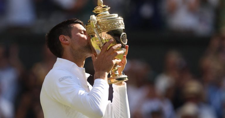 Novak Djokovic Defeats Nick Kyrgios to Win His Seventh Wimbledon Title