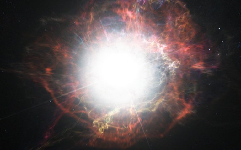 Rewinding a supernova with machine learning