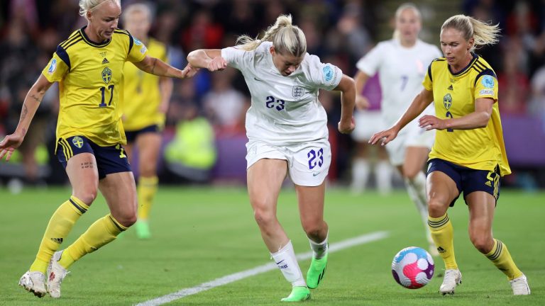 England Women 4-0 Sweden Women: Euro 2022 final place secured as Alessia Russo’s moment lights up semi-final | Football News