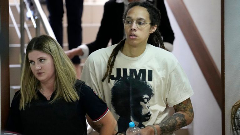 Brittney Griner returns to court as Russian basketball club director defends WNBA player | NBA News