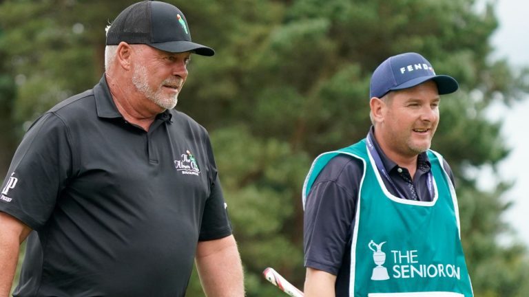 Senior Open: Stephen Ames leads as Darren Clarke, Padraig Harrington impress at Gleneagles | Golf News