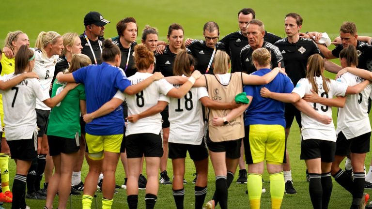 Kenny Shiels: Northern Ireland manager says his side are not ready for top teams after Women’s Euros defeat to Austria | Football News