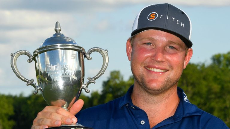 The 150th Open: Trey Mullinax earns late invite to St Andrews with Barbasol Championship victory | Golf News