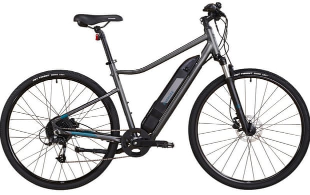 Decathlon Riverside electric hybrid bike