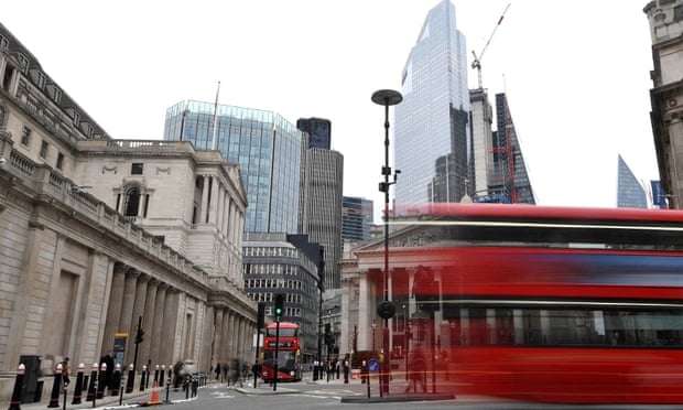 Bank of England in London