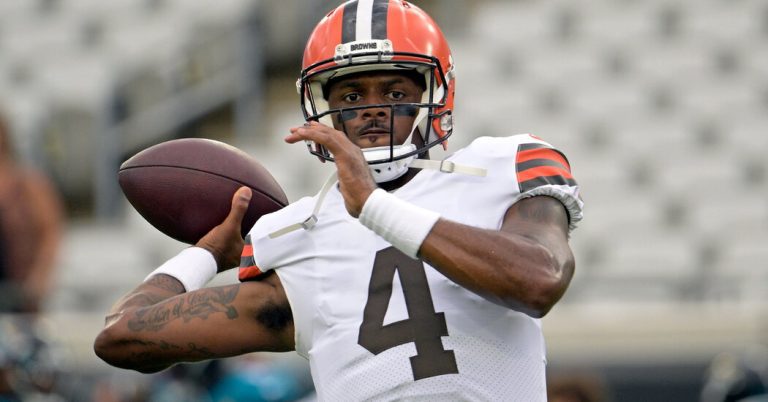 Deshaun Watson Apologizes as Suspension Is Under Review