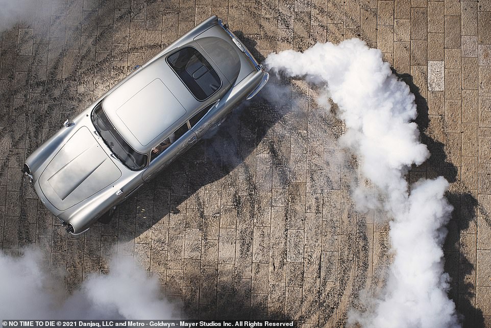 Under the familiar bonnet is not the 4.0-litre straight-six cylinder unit you would normally find in a period DB5 but a modern-era 3.2-litre inline-six petrol engine mated to a manual gearbox. It also has more powerful brakes and beefier suspension