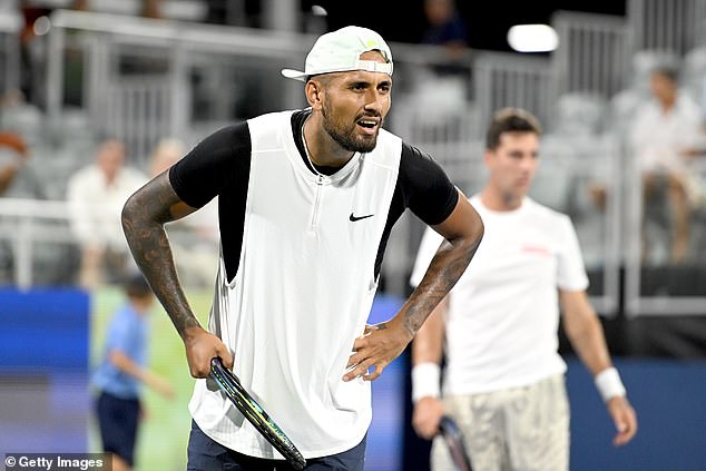 It comes as Nick's court date relating to a common assault charge has been pushed back by three weeks. Kyrgios is facing allegations of assaulting his ex girlfriend Chiara Passari and was initially expected to face ACT Magistrates Court on August 2