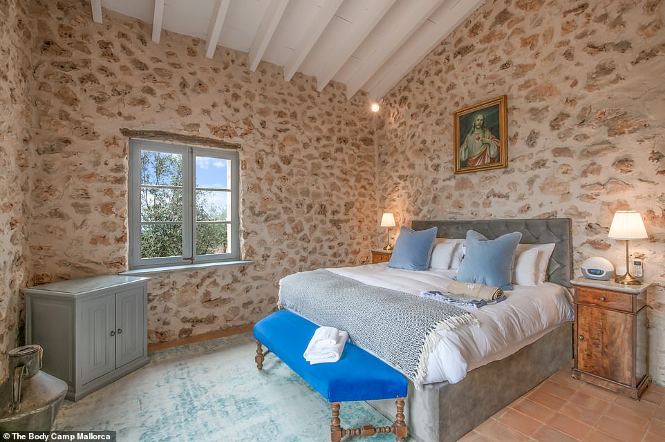 The rustic rooms are perfect for a good night's sleep, with a mixture of shared and single rooms