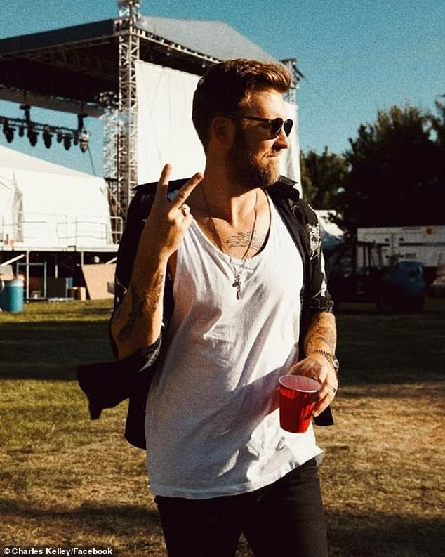 Alcoholism: The band formerly known as Lady Antebellum made the 'hard but important decision' due to singer-guitarist Charles Kelley's 'journey to sobriety' (pictured June 25)