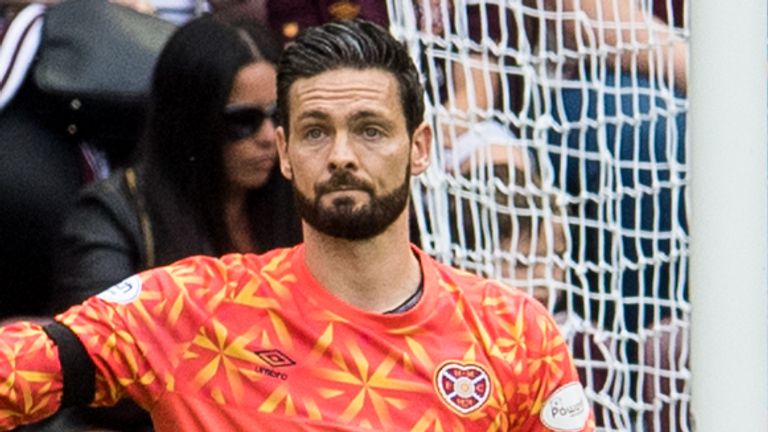 Hearts&#39; Craig Gordon was named SWFA player of the year last season