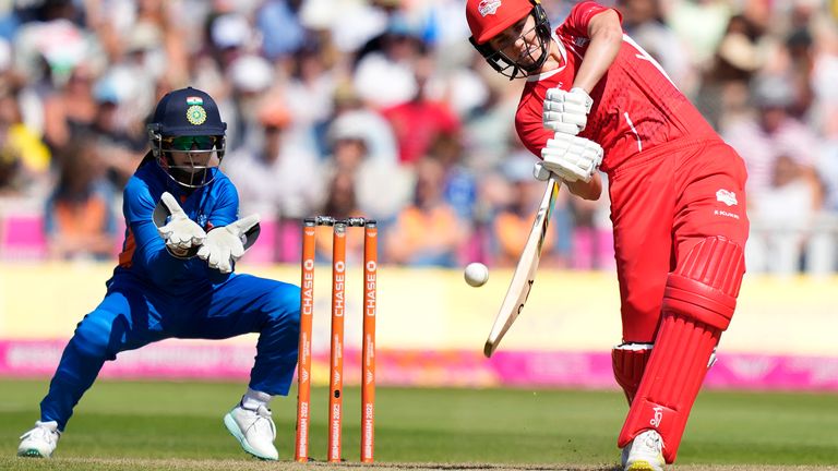 England captain Nat Sciver's 41 was in vein for the hosts at Edgbaston