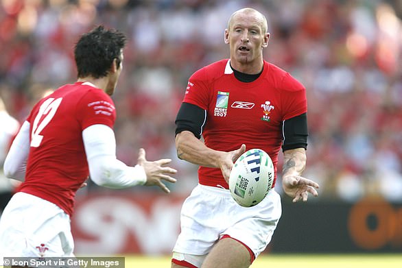 He played for Wales at the 2007 Rugby World Cup and played in four tournaments altogether