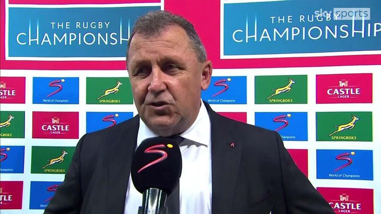 New Zealand head coach Ian Foster credited the South African defence as the main reason for their Rugby Championship victory