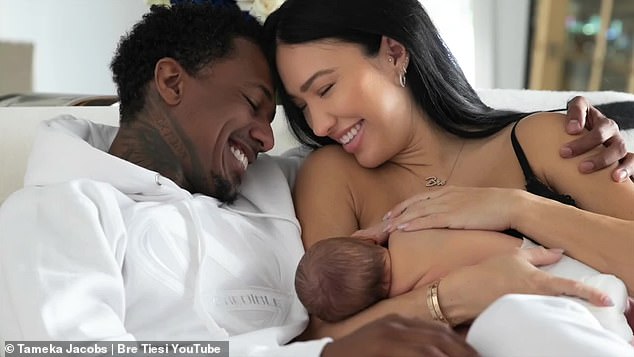 New Mom: The model and real estate agent gave birth to her son, Legendary Love, whom she shares with Nick Cannon, five weeks ago