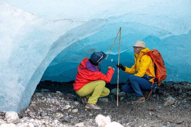 'If this continues, in five years, Jamtal glacier won't be a glacier anymore,' says scientist Andrea Fischer