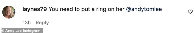 Andy was recently trolled following the couple's holiday in Greece last month. Fans flooded his Instagram comments section asking why the radio star is taking so long to make the brunette beauty his wife