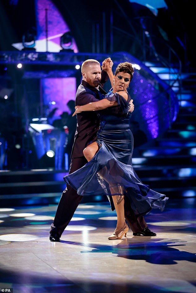 Star is rising: Nina appeared on the 2021 series of Strictly Come Dancing