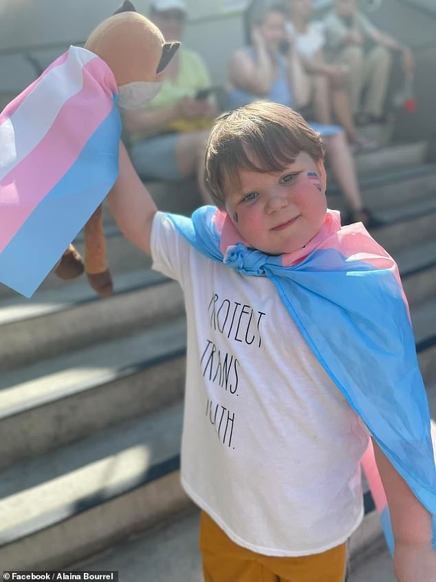 The four-year-old changed out his entire wardrobe with clothes for boys and cut his hair short. Charlie's parents said that the child's confidence has only gone upwards after he started his transition roughly four months ago