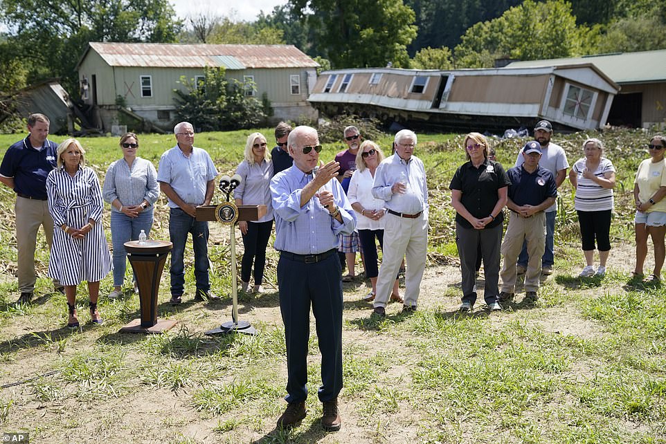 President Biden told the people of Kentucky: 'The bad news for you is I'm coming back because I want to see it'