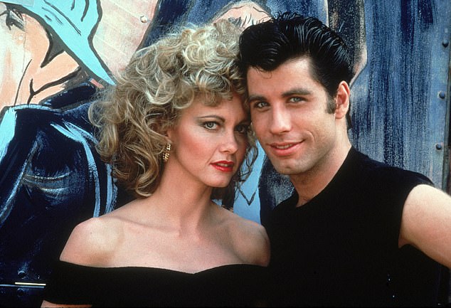 Olivia Newton-John and John Travolta in the iconic 1978 movie Grease that catapulted her career. He was among the first to pay tribute to her on Monday