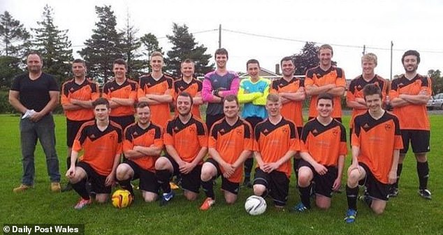 Martin Dyer (left) was well known around the Ruthin and Denbigh area, having been a football manager at Ruthin Town Reserves and also manager of the Llangynhafal Summer League side for many years