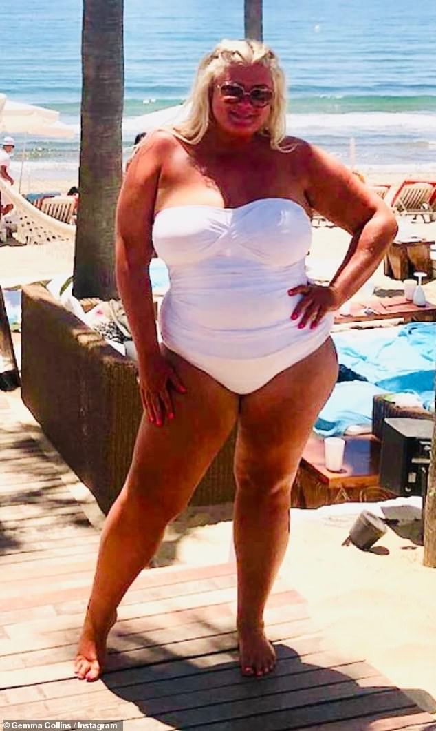 Wowzers! Gemma recently revealed the secret to her recent 3.5st weight loss as she said her salad consumption has left her 'verging on a Kardashian'