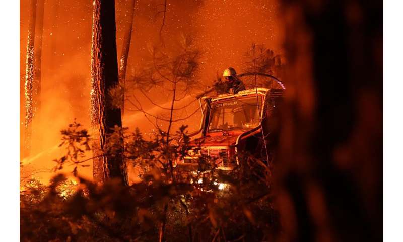 Wildfires spread, fish die off amid severe drought in Europe