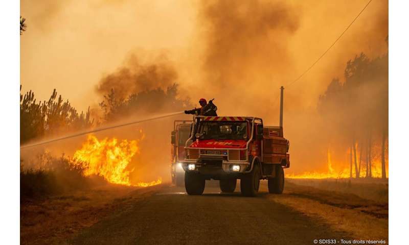 Wildfires spread, fish die off amid severe drought in Europe