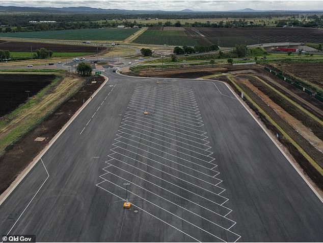 The Queensland government spent $18million on the facility but forgot to instal toilets