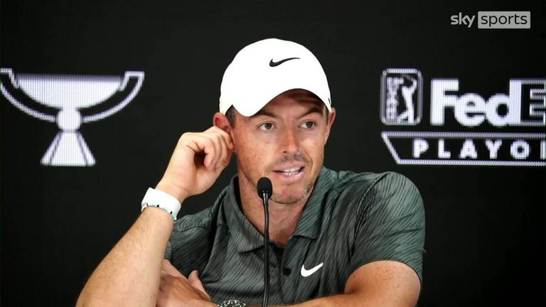 Rory McIlroy has welcomed the ruling of a federal judge in California which barred three LIV golfers from competing in the FedEx Cup Playoffs