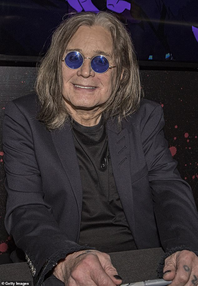 Worry: The 73-year-old rocker has always been a huge fan of the legendary guitarist, but Ozzy thought he'd made a terrible first impression when they met at the International Rock Awards