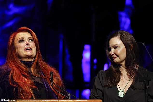 Ashley and Wynonna supported each other in the aftermath of their mother's death, attending her induction into the Country Music Hall of Fame, May 1, the day after Naomi's suicide